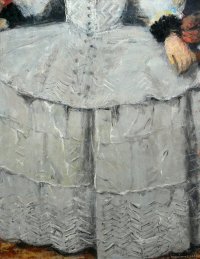 Infanta 4, Öl auf Leinwand 220, 130 x 100 cm