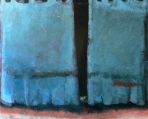 Vorhang, Öl auf Leinwand 2019, 180 x 240