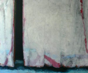 Vorhang, Öl auf Leinwand 2020, 180 x 240