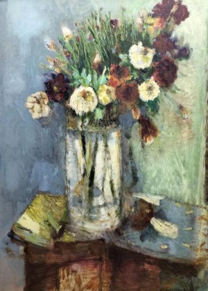 Blumenstilleben 2, Öl auf Leinwand 2022, 140 x 100 cm