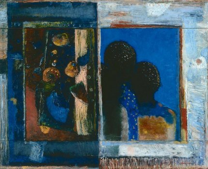 Lettre d'Amour, Öl auf Leinwand, 160 x 200 cm. 1997
