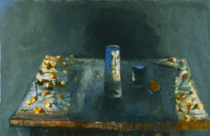 Tisch, Öl auf Leinwand, 130 x 200 cm. 2007