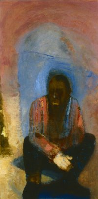 Ecco Homo, Öl auf Leinwand, 200 x 100 cm. 2007