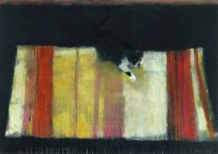 Katze, Öl auf Leinwand, 120 x 170 cm, 2009