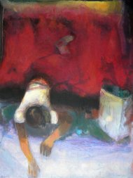 The ashes of days 6, Acryl auf Leinwand, 200 x 140 cm, 2016