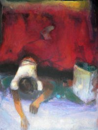 The ashes of days 6, Acryl auf Leinwand, 200 x 140 cm, 2016